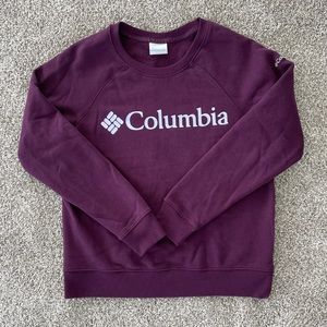 Purple Columbia Sweatshirt